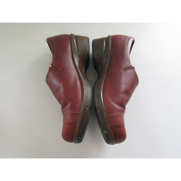 KEEN Brown Leather Slip-On Shoes Women’s Size 5 Comfort Casual - Picture 5 of 7